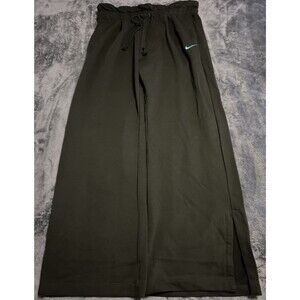 LARGE Nike Pants Womens Fleece Modern High Waisted Open Hem DQ6168-355